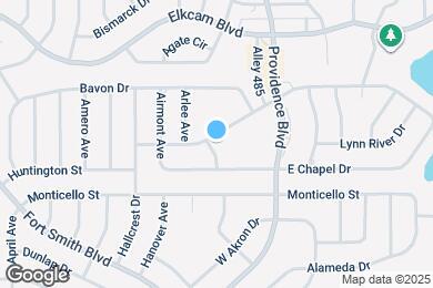 Map image of the property - 1743 W Chapel Dr