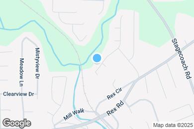 Map image of the property - 5815 Rex Mill Dr