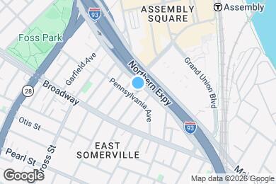 Map image of the property - 9 New Hampshire Ave