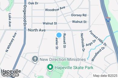 Map image of the property - 3290 wheeler st