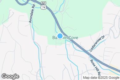 Map image of the property - 444 Little Sycamore Ln