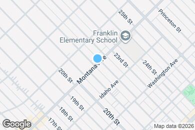 Map image of the property - 2132 Montana Ave