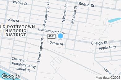 Map image of the property - 566 E High St