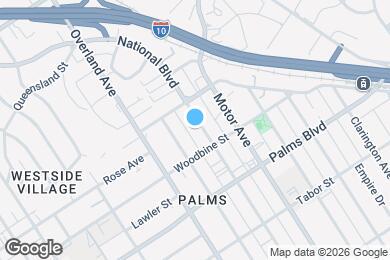 Map image of the property - 3339 Mentone Ave