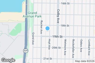 Map image of the property - 1818 Hoyt Ave