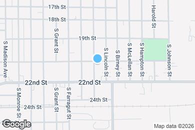 Map image of the property - 1700 21st St