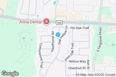 Map image of the property - 906 Oak Hollow Ln