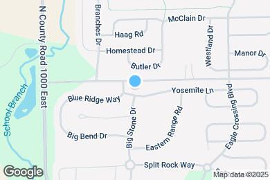Map image of the property - 10046 Yosemite Ln