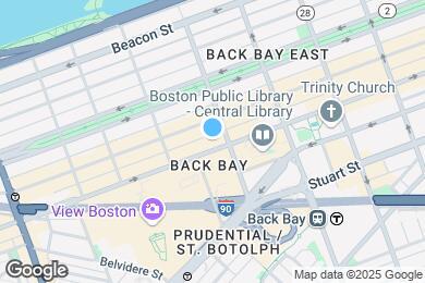 Map image of the property - 725 Boylston St