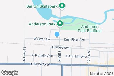 Map image of the property - 7 W River Ave