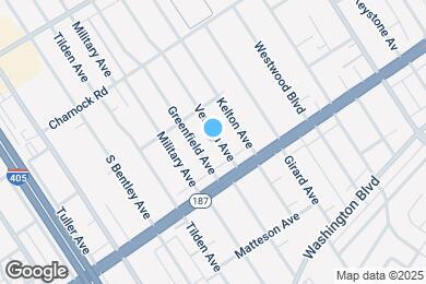 Map image of the property - 3735 Veteran Ave