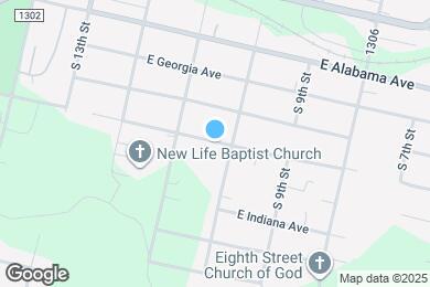 Map image of the property - 218 E Boston Ave