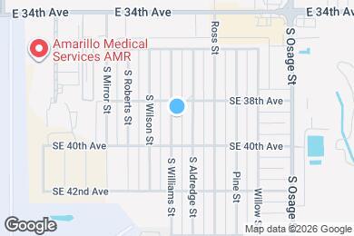 Map image of the property - 3807 S Williams St