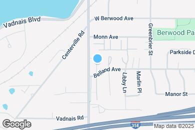 Map image of the property - 595 Belland Ave