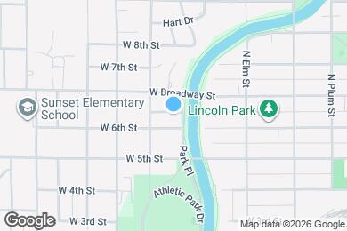 Map image of the property - 609 Park Pl
