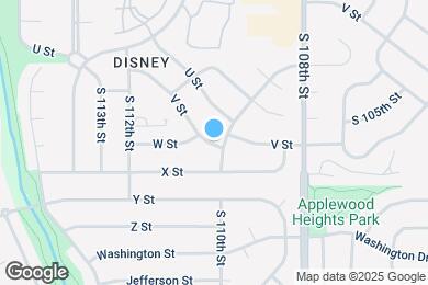 Map image of the property - 11008 V Street
