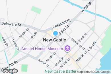 Map image of the property - 601 Delaware St