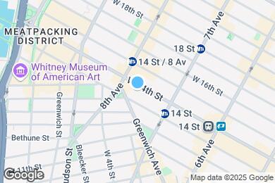 Map image of the property - 234 W 14th St