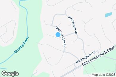 Map image of the property - 714 Hillmont Dr