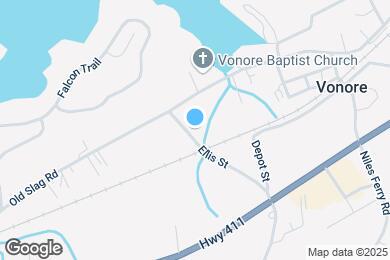Map image of the property - Vonore Apartments