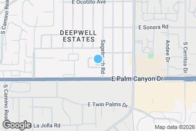 Map image of the property - 1480 Palm Tree Dr