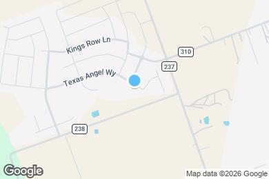 Map image of the property - 412 Texas Angel Way
