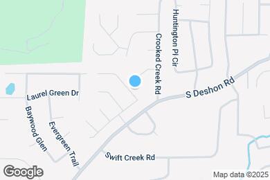 Map image of the property - 1192 Berryhill Dr