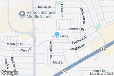 Map image of the property - 7614 Swiss Way