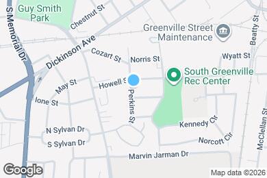 Map image of the property - 405 Perkins St