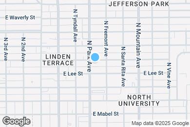 Map image of the property - 1010 E Elm St