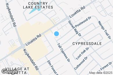 Map image of the property - 18406 Tall Cypress Dr