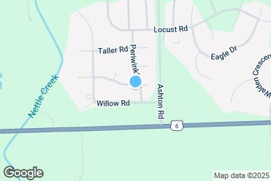 Map image of the property - 2006 Oak Forest Dr