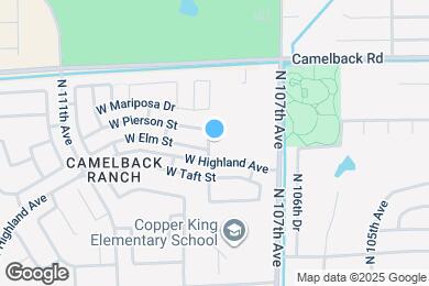 Map image of the property - 4809 N 108th Ave