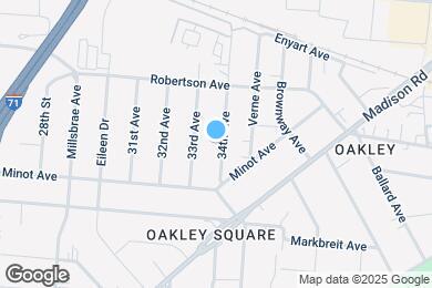 Map image of the property - 4209 34th Ave