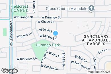 Map image of the property - 11206 W Locust Ln