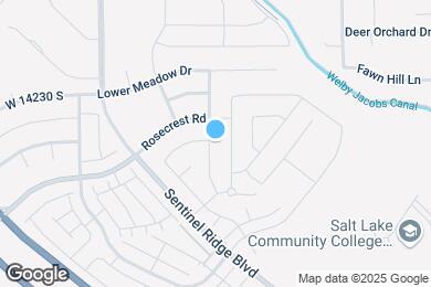 Map image of the property - 14317 S Ashvale Dr