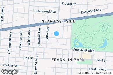 Map image of the property - 1442 Madison Ave