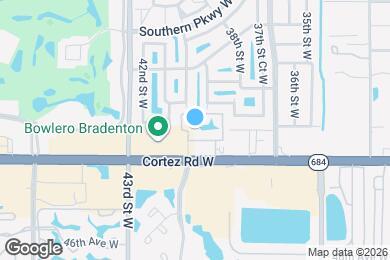 Map image of the property - Aaron Lake Apartments