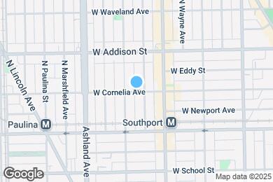 Map image of the property - 1456 W Cornelia Ave