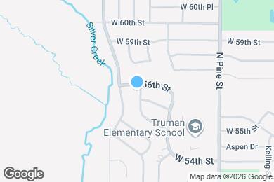 Map image of the property - 5556 N Thornwood Ave