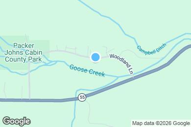 Map image of the property - 3357 Woodland Rd