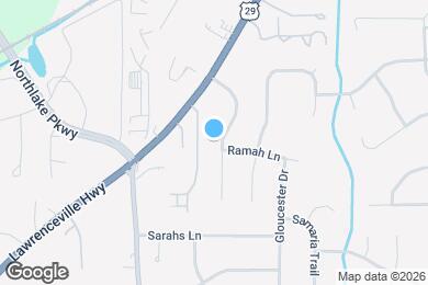 Map image of the property - 1894 Hebron Hills Dr