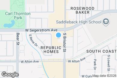 Map image of the property - 3050 S Bristol St