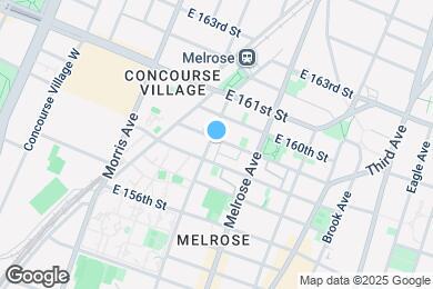 Map image of the property - 814 Courtlandt Ave