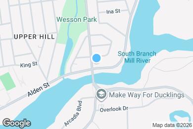 Map image of the property - 600 Alden St