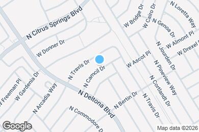 Map image of the property - 9474 N Camel Dr