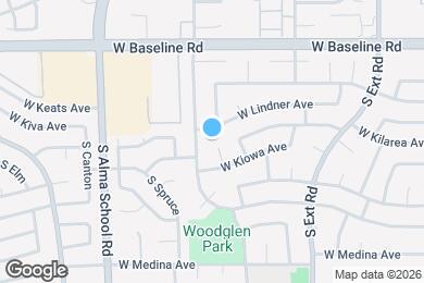Map image of the property - 2156 S Beverly Cir