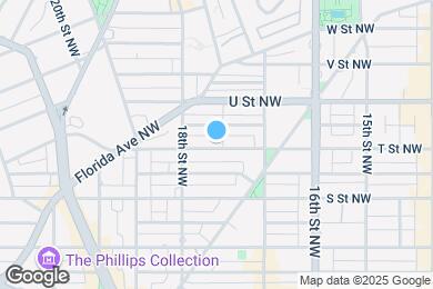 Map image of the property - 1759 T St NW