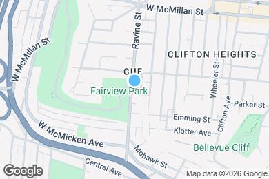 Map image of the property - 2230 Ravine St