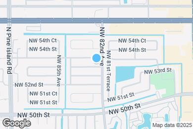 Map image of the property - 8211 NW 53rd St